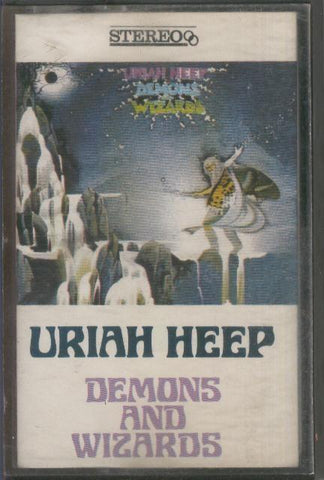 Cinta Casete: URIAH HEEP - Demons and Wizards