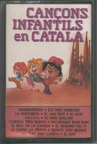 Cinta Casete: CANCONS INFANTILS EN CATALA