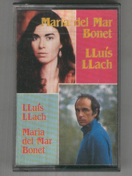 CINTA CASETE: MARIA DEL MAR BONET I LLUIS LLACH (Caixa Catalunya)