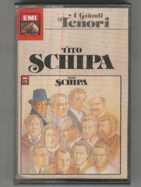 CINTA CASETE: TITO SCHIPA - Coleccion I Grandi Tenori (EMI)