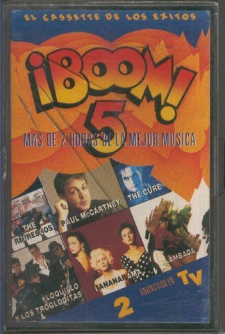 Cinta Casete: BOOM 5 - El Cassette de los Exitos (EMI)