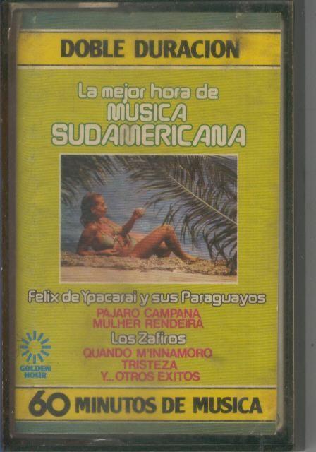 Cinta Casete: LA MEJOR HORA DE MUSICA SUDAMERICANA - Varios