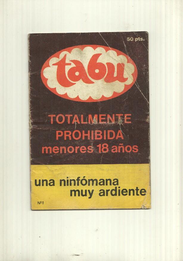 revista: Tabu num 1 - Una ninfomana muy ardiente