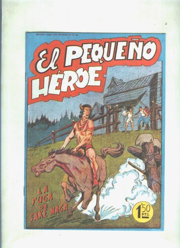 Facsimil: El Pequeño Heroe numero 008: La fuga de Sake Naga