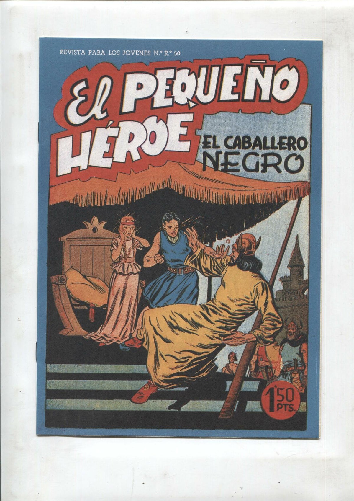 Facsimil: El Pequeño Heroe numero 037: El caballero negro