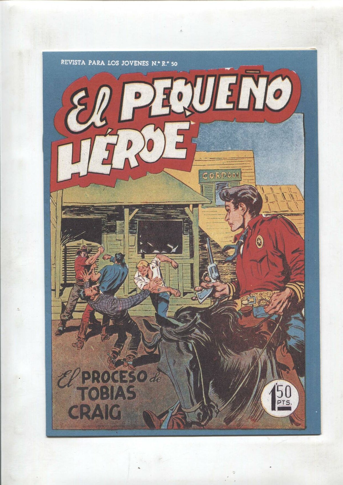 Facsimil: El Pequeño Heroe numero 046: El proceso de Tobias Craig