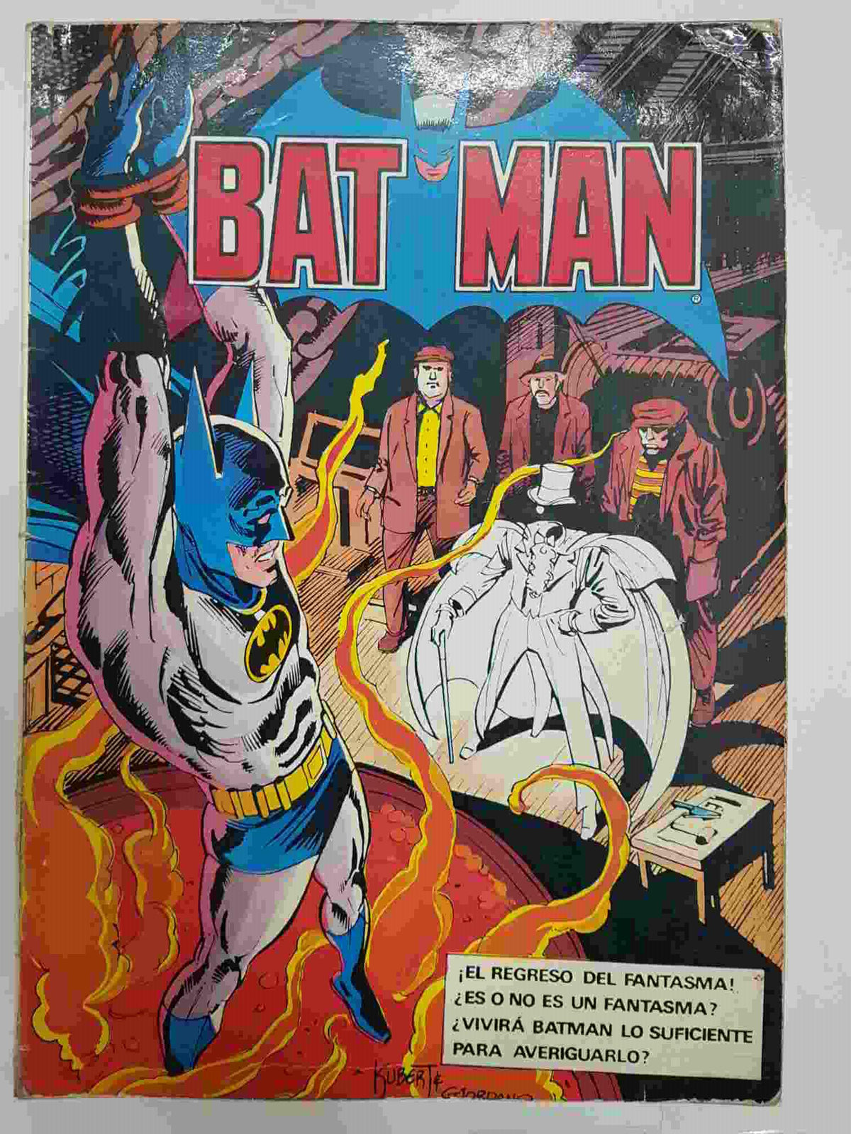 Comic, Album Batman num 06. El regreso del fantasma