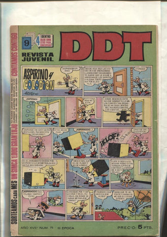 DDT tercera epoca numero 075: Aspirino y Colodion