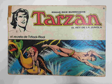Novaro: Comic Tarzan num 06, el secreto de Tchack-Mool (1979)