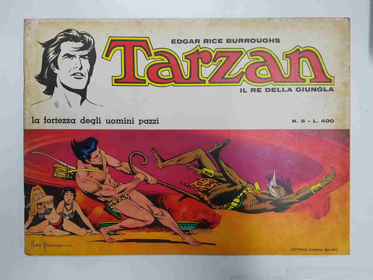 EC: Tarzan Special num 05, la fortaleza degli uomini pazzi (1973). Supplemento a Tomd and Jerry num 55