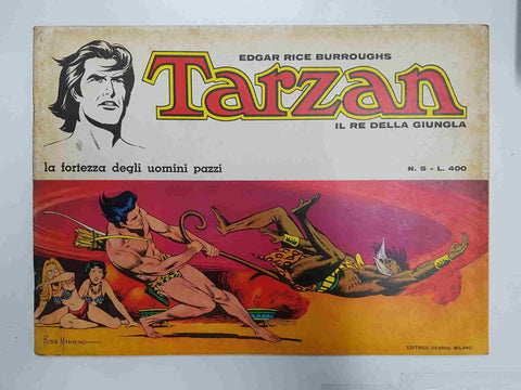 EC: Tarzan Special num 05, la fortaleza degli uomini pazzi (1973). Supplemento a Tomd and Jerry num 55