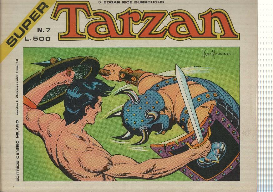 EC: Comic Super Tarzan num 07, I Ribelli del Deserto (1975)