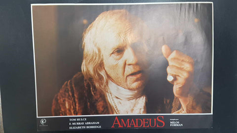 Poster pelicula: Amadeus (poster 01), dirigida por Milos Forman con Tom Hulce, Murray Abraham, Elizabeth Berridge