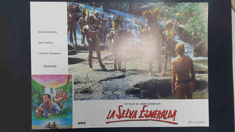 Poster pelicula: La Selva Esmeralda (poster 02), un film de John Boorman con Powers Boothe, Meg Foster, Charley Boorman