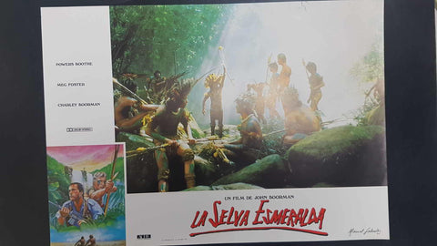 Poster pelicula: La Selva Esmeralda (poster 03), un film de John Boorman con Powers Boothe, Meg Foster, Charley Boorman