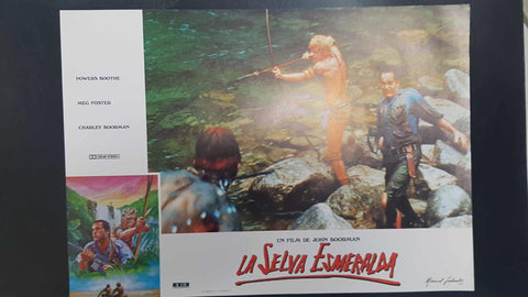 Poster pelicula: La Selva Esmeralda (poster 04), un film de John Boorman con Powers Boothe, Meg Foster, Charley Boorman