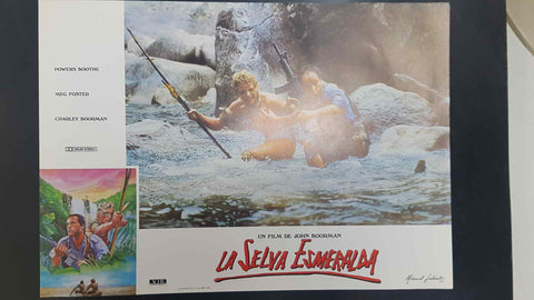 Poster pelicula: La Selva Esmeralda (poster 05), un film de John Boorman con Powers Boothe, Meg Foster, Charley Boorman