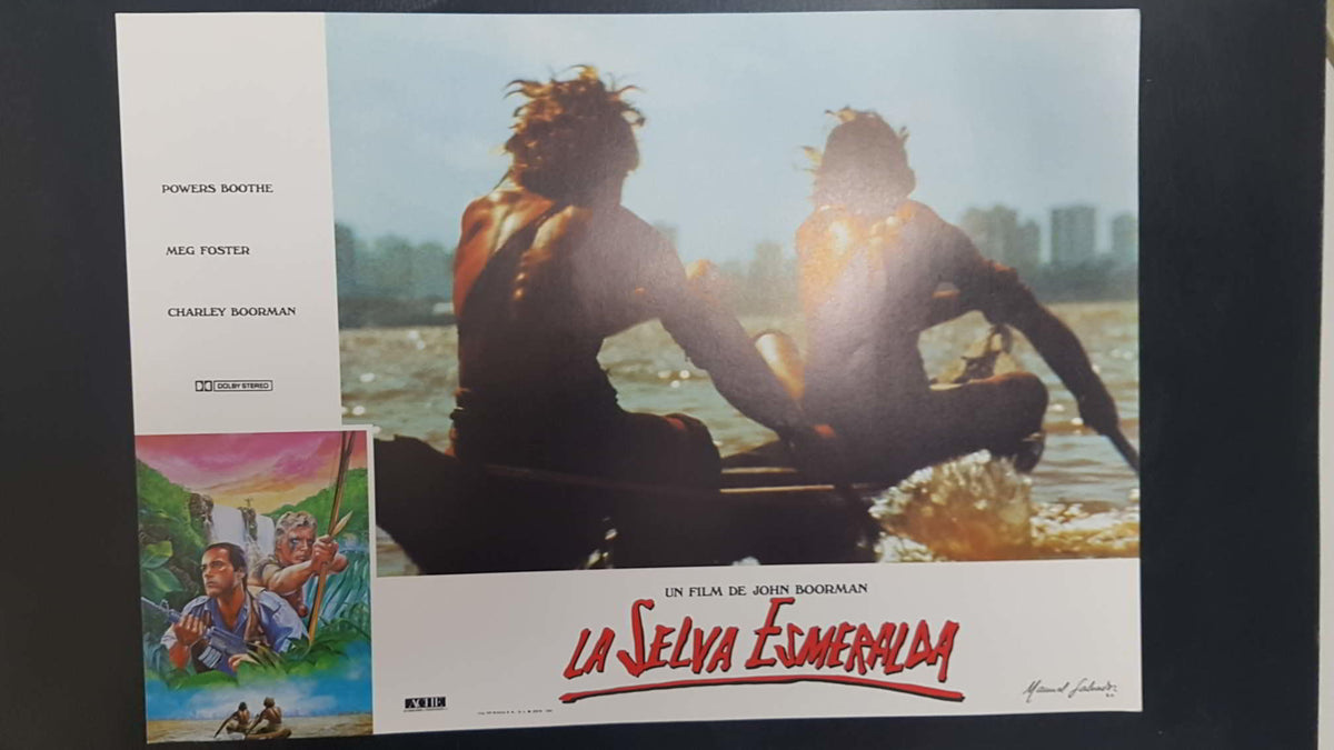 Poster pelicula: La Selva Esmeralda (poster 06), un film de John Boorman con Powers Boothe, Meg Foster, Charley Boorman