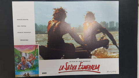 Poster pelicula: La Selva Esmeralda (poster 06), un film de John Boorman con Powers Boothe, Meg Foster, Charley Boorman