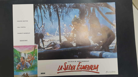Poster pelicula: La Selva Esmeralda (poster 09), un film de John Boorman con Powers Boothe, Meg Foster, Charley Boorman