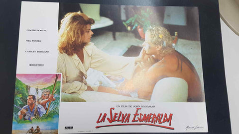 Poster pelicula: La Selva Esmeralda (poster 12), un film de John Boorman con Powers Boothe, Meg Foster, Charley Boorman