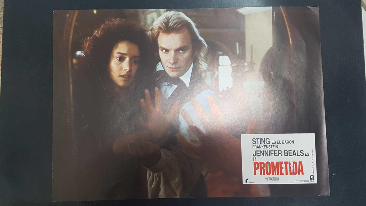 Poster pelicula: La Prometida (poster 01), dirigida por Franc Roddam con Sting, Jennifer Beals