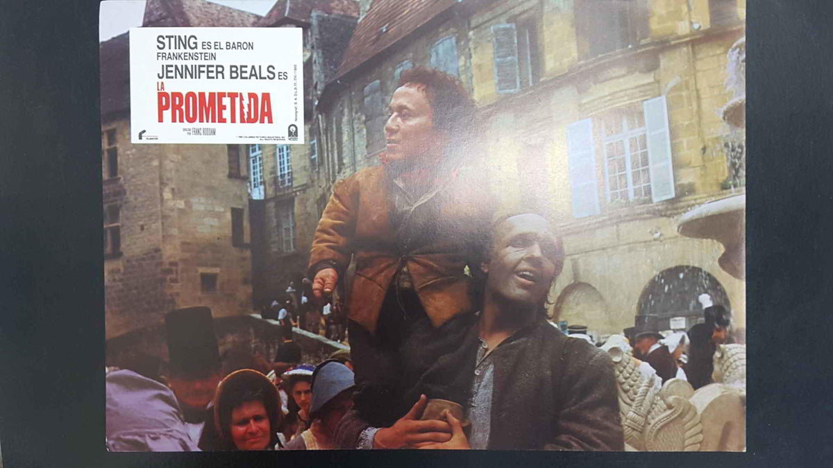 Poster pelicula: La Prometida (poster 02), dirigida por Franc Roddam con Sting, Jennifer Beals