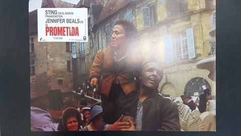 Poster pelicula: La Prometida (poster 02), dirigida por Franc Roddam con Sting, Jennifer Beals