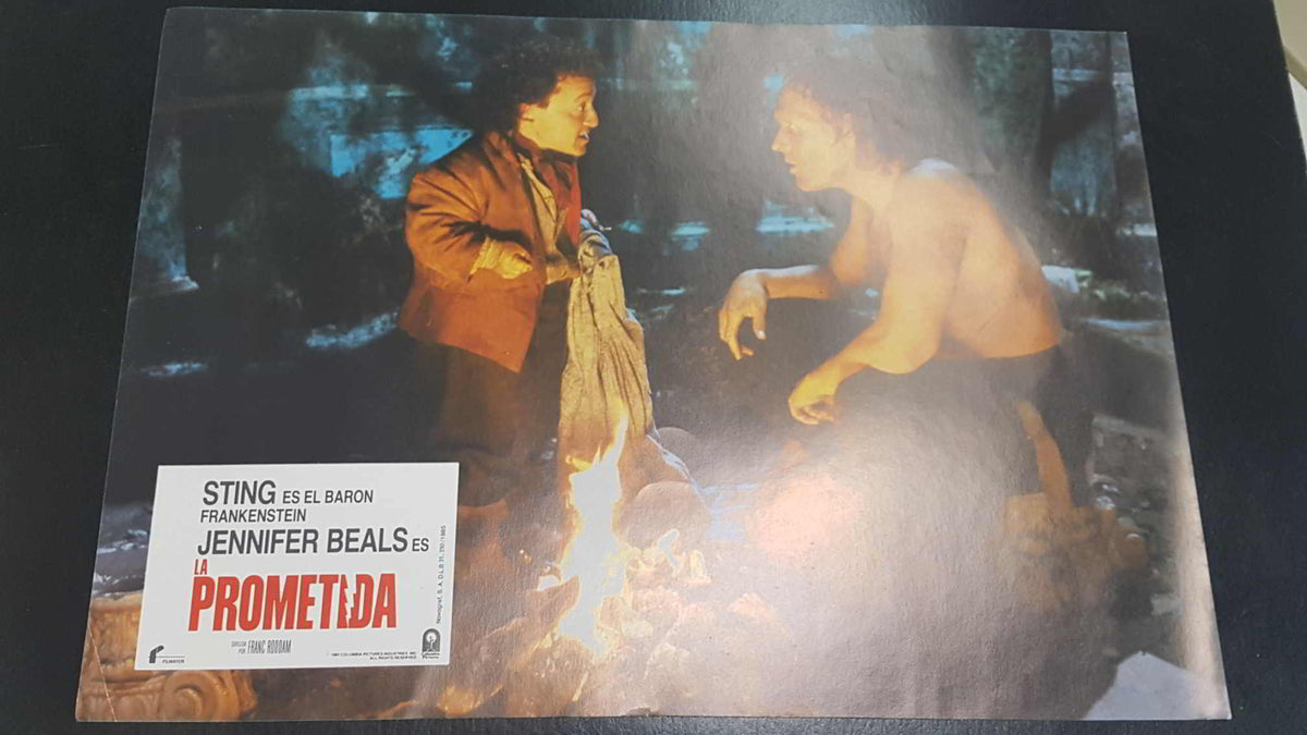 Poster pelicula: La Prometida (poster 03), dirigida por Franc Roddam con Sting, Jennifer Beals