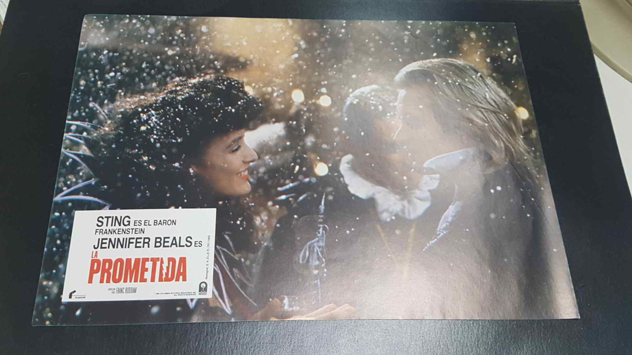 Poster pelicula: La Prometida (poster 05), dirigida por Franc Roddam con Sting, Jennifer Beals