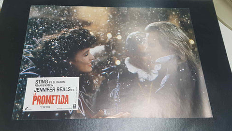 Poster pelicula: La Prometida (poster 05), dirigida por Franc Roddam con Sting, Jennifer Beals
