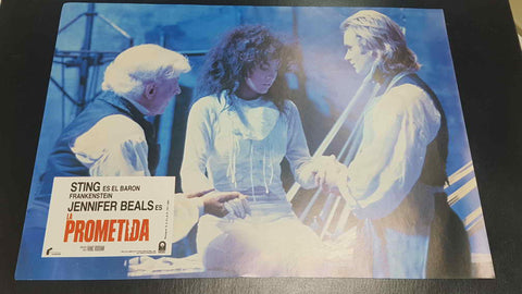 Poster pelicula: La Prometida (poster 06), dirigida por Franc Roddam con Sting, Jennifer Beals