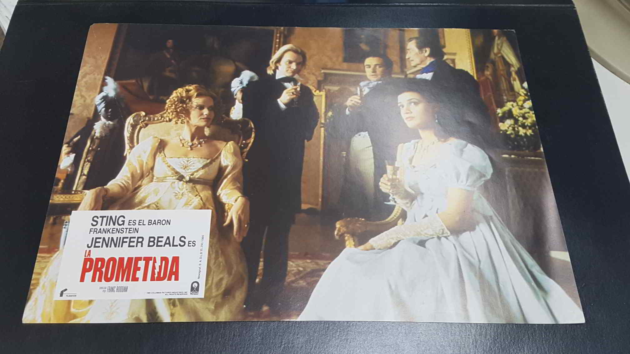 Poster pelicula: La Prometida (poster 08), dirigida por Franc Roddam con Sting, Jennifer Beals