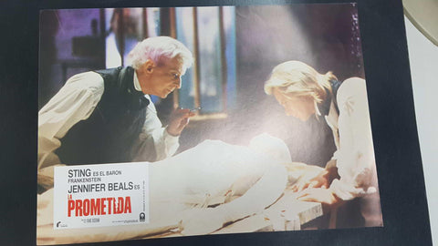 Poster pelicula: La Prometida (poster 09), dirigida por Franc Roddam con Sting, Jennifer Beals