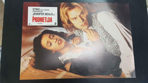 Poster pelicula: La Prometida (poster 10), dirigida por Franc Roddam con Sting, Jennifer Beals