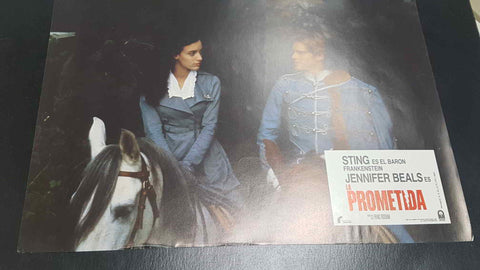 Poster pelicula: La Prometida (poster 12), dirigida por Franc Roddam con Sting, Jennifer Beals