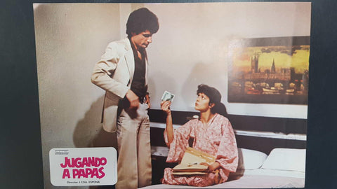 Poster pelicula: Jugando a Papas (poster 03), director: J. Coll Espona con J.L. Lopez Vazquez, A. Soler Leal, Isabel Mestres