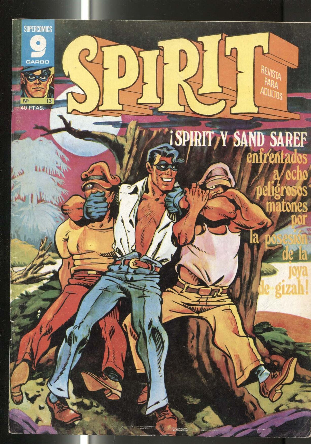 Spirit de Editorial Garbo numero 13 (numerado 1 en interior)