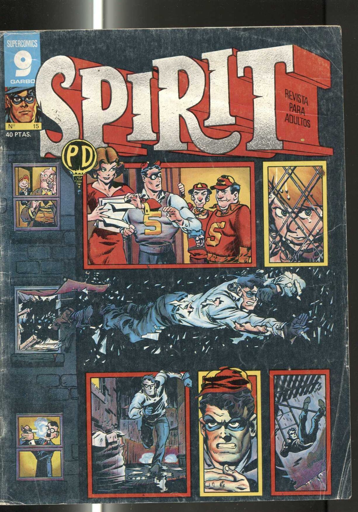 Spirit de Garbo numero 15 (numerado 1 en interior)