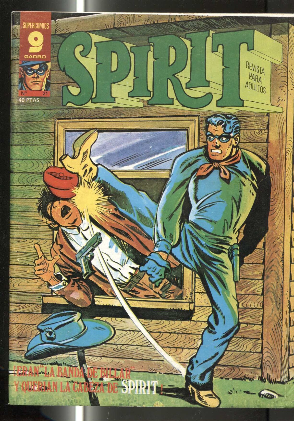 Spirit de Garbo numero 21 (numerado 1 en interior)