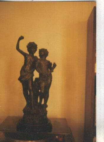 Postal 4776 : Foto escultura bronce