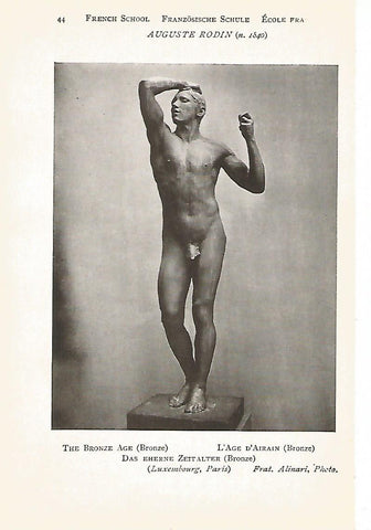 Lamina 590: RODIN. La Edad de Bronce