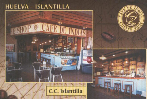 Postal 6064 : Publicitaria Cafe de Indias, Islantilla, Huelva