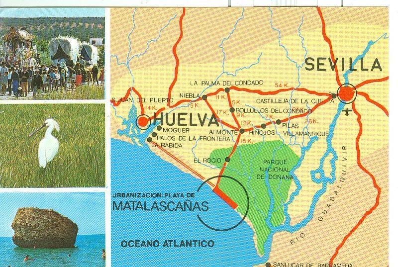 Postal 6124 : Matalascañas, Huelva