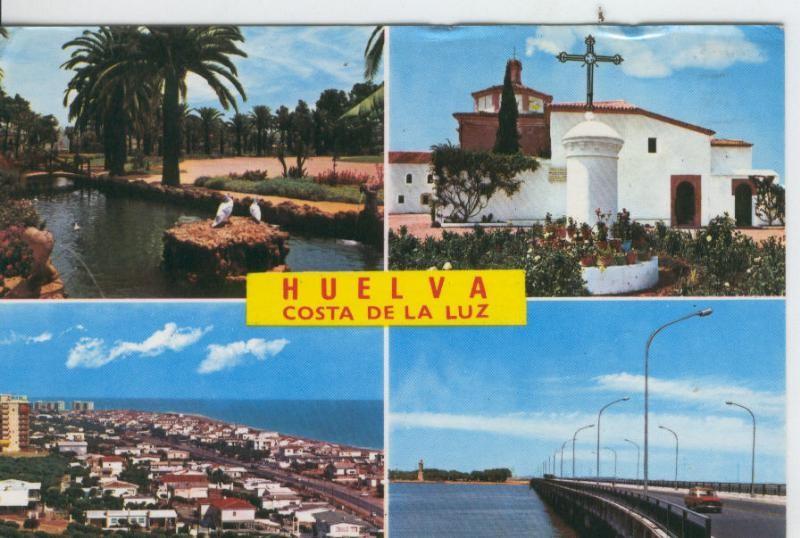 Postal 7319 : Vistas varias de  Huelva
