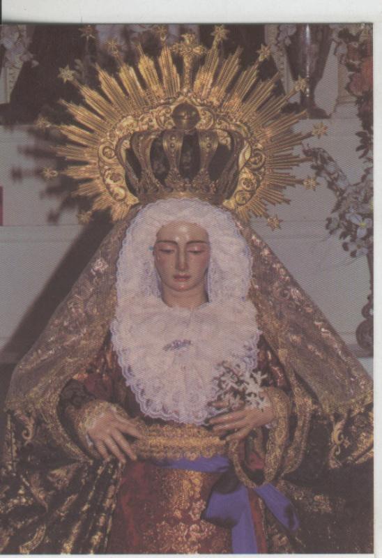Postal 009345: Virgen Ntra Sra de los Dolores, La Redondela, Huelva