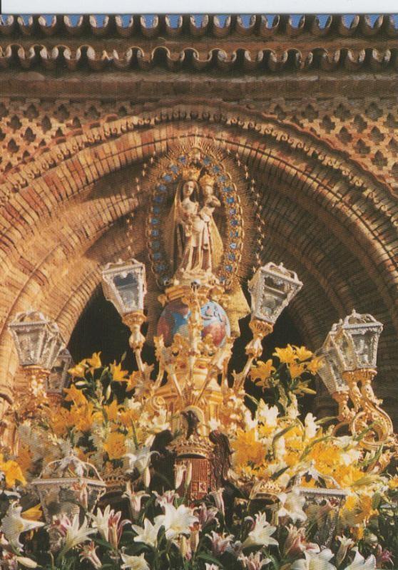 Postal Virgenes 247 : Nuestra Señora de los Milagros, patrona de Palos de la Frontera (Huelva)