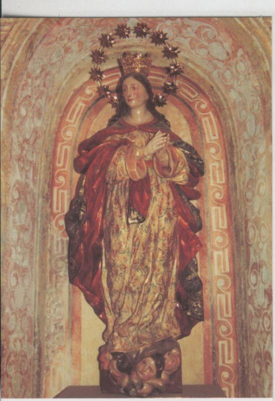 Postal 009344: Virgen La Inmaculada Conception, La Rabida,Huelva