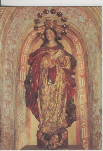 Postal 009344: Virgen La Inmaculada Conception, La Rabida,Huelva