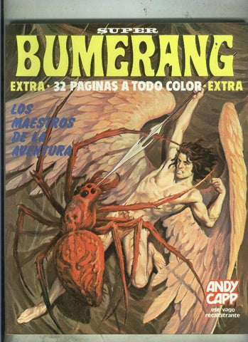Revista Bumerang numero 17: El caballo pio y el estofado (Franz)-Sueño obstinado (Caza)-La hora de la verdad (Dino Battaglia(